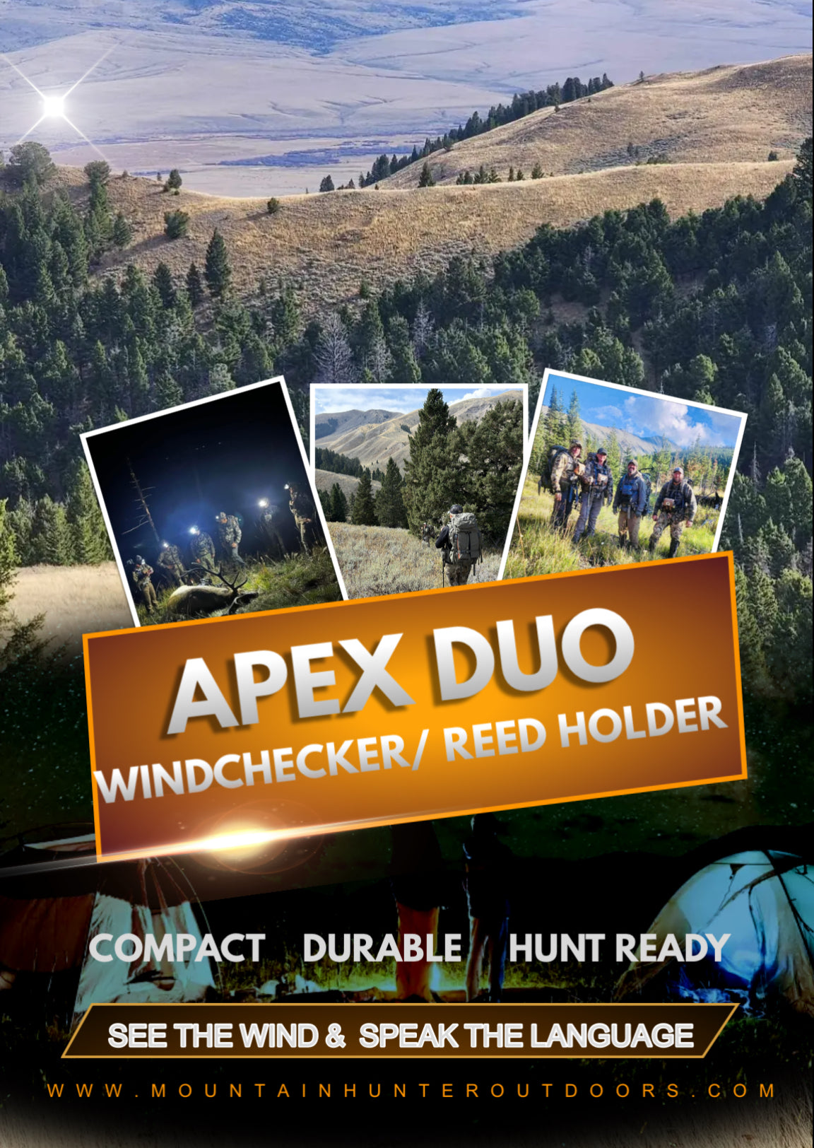 The Apex DUO- Dual Windchecker & Reed Holder