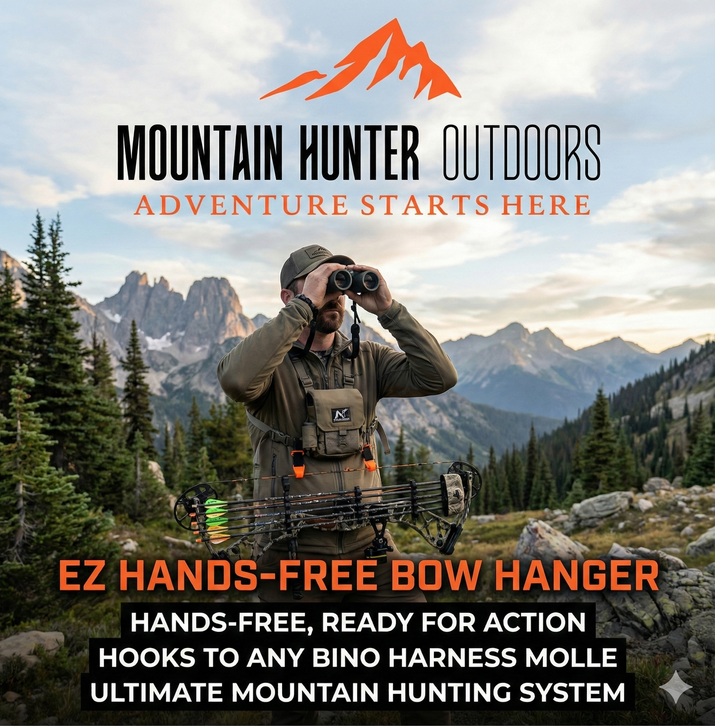 The “EZ” Hands Free Bow Hanger