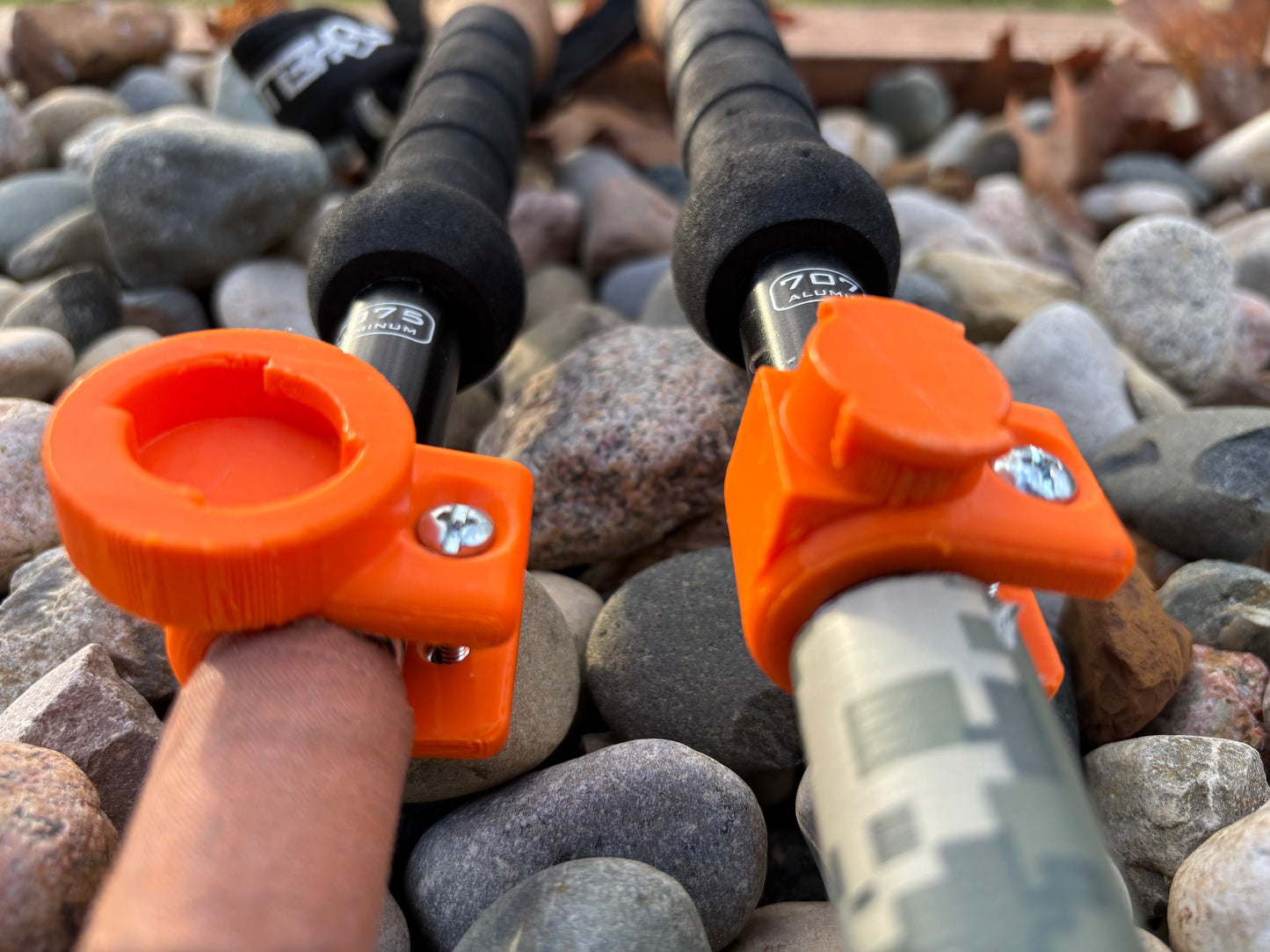 The Ridge Rest- Ultralight Trekking Pole Adapter System