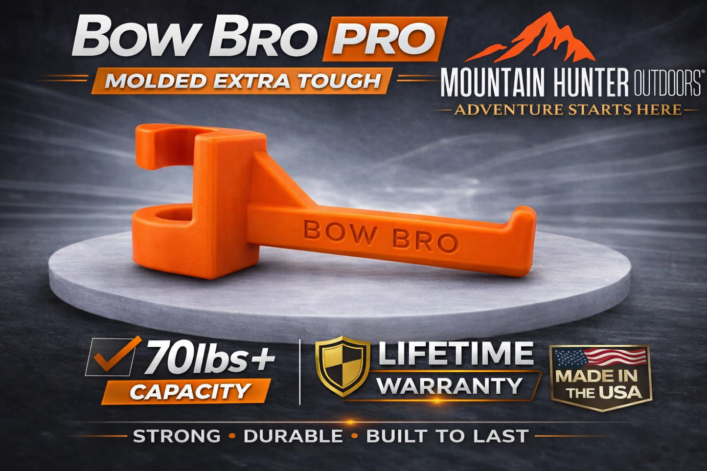 The “Bow Bro” NOW MADE WITH HIGH QUALITY PETG FILAMENT