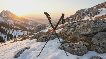 The Ridge Rest- Ultralight Trekking Pole Adapter System